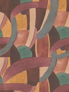 Tapeta na zeď ANNA and ANDREA, akvarel červená Tapeta na zeď ANNA and ANDREA, akvarel červená