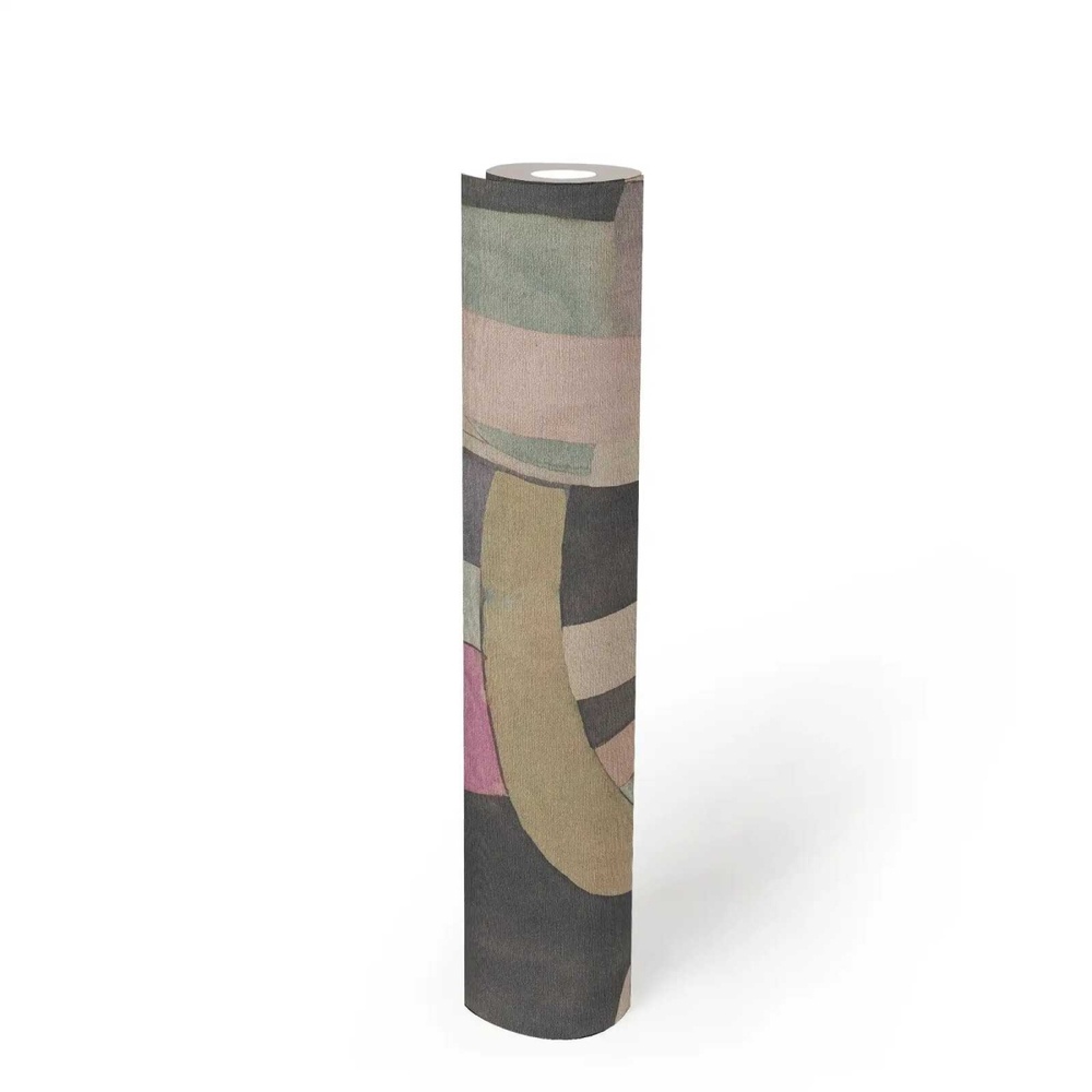 Tapeta na zeď ANNA and ANDREA, akvarel černá Tapeta na zeď ANNA and ANDREA, akvarel černá