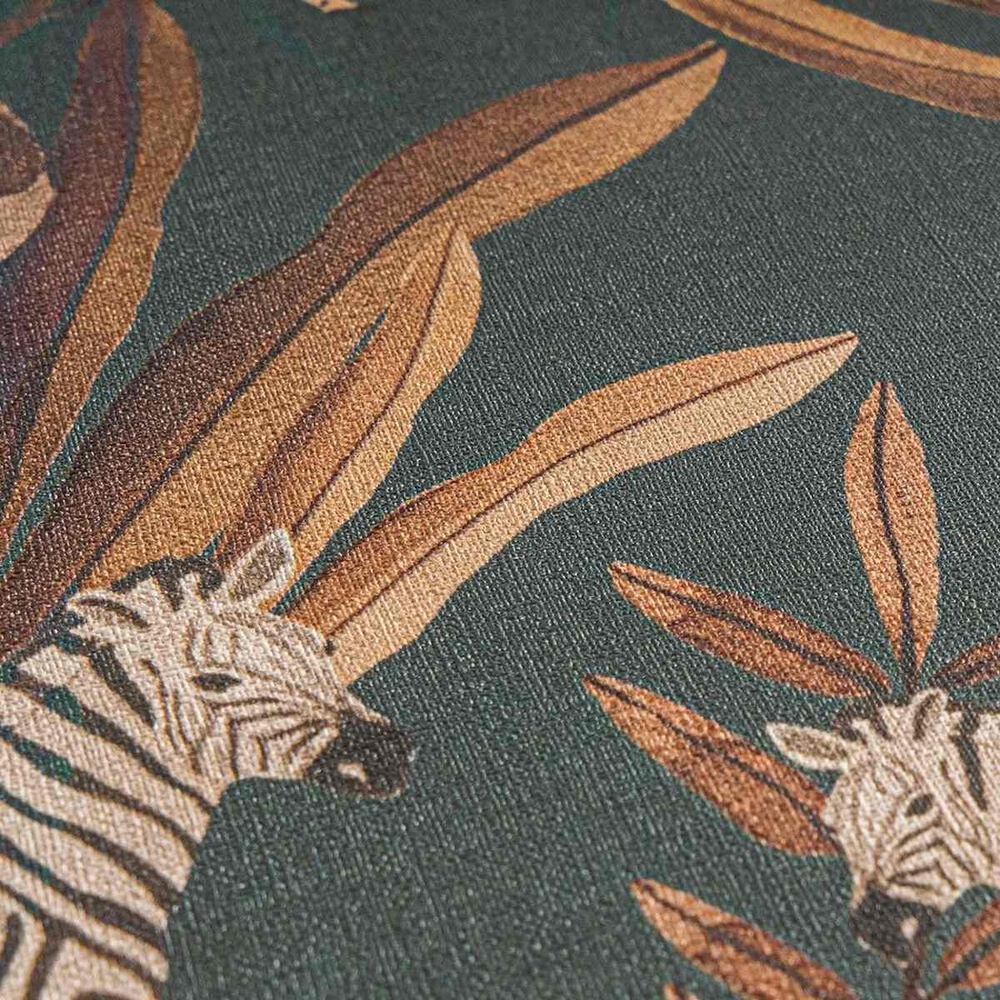 Tapeta na zeď ANNA and ANDREA, animals hnědá Tapeta na zeď ANNA and ANDREA, animals hnědá