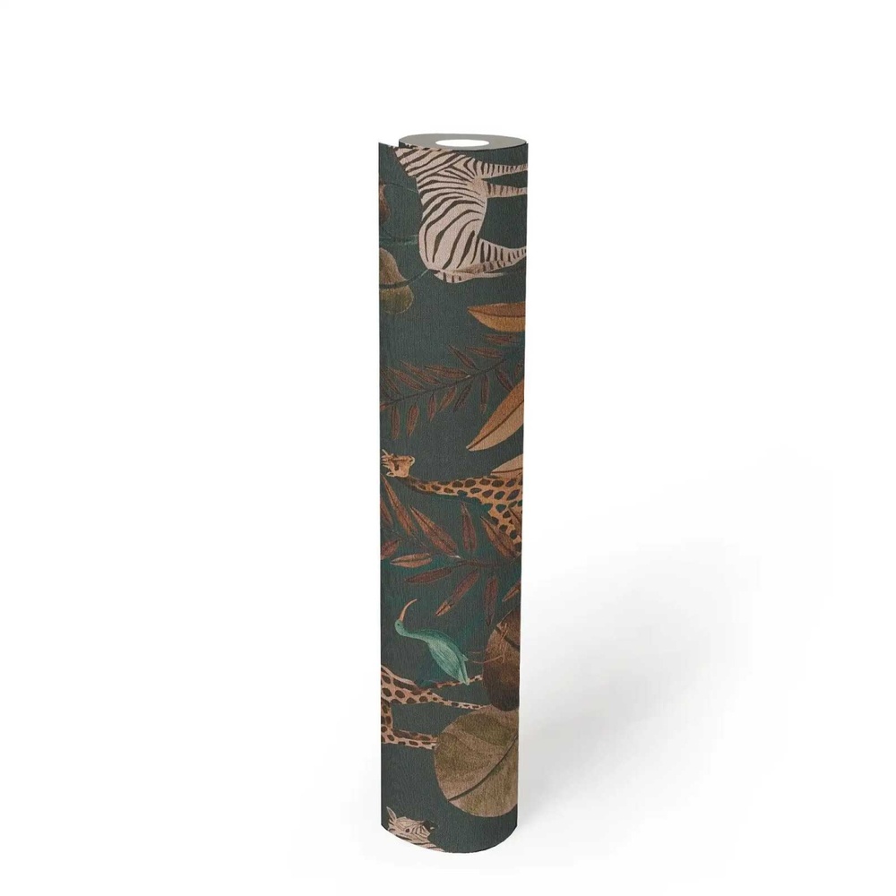 Tapeta na zeď ANNA and ANDREA, animals hnědá Tapeta na zeď ANNA and ANDREA, animals hnědá