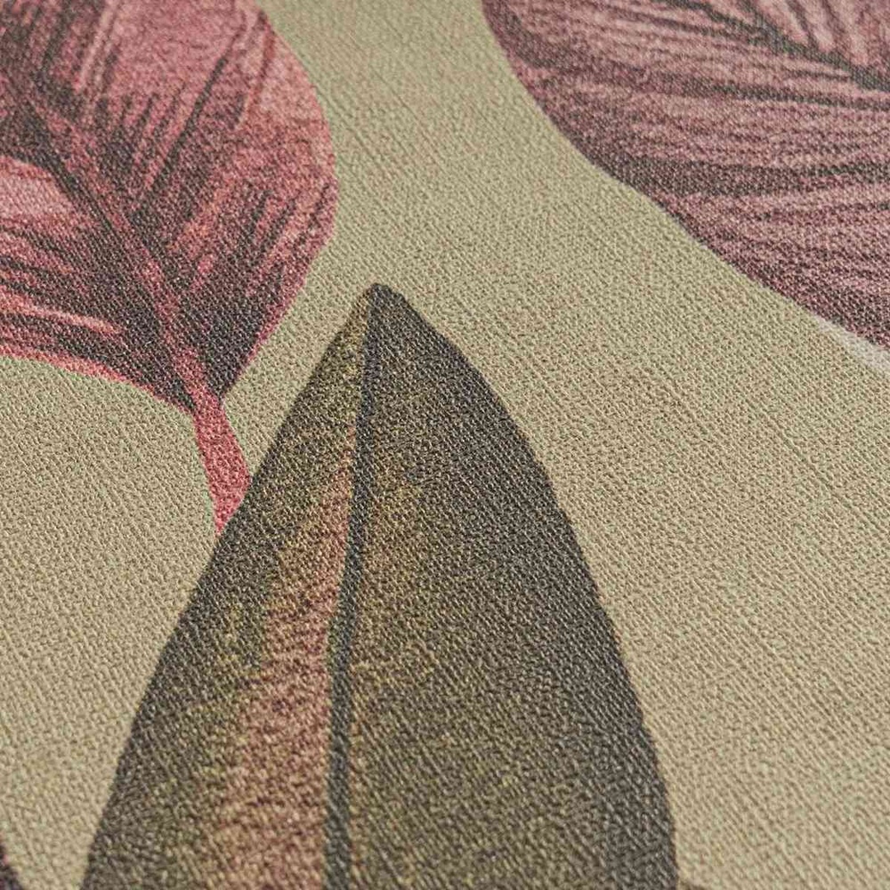 Tapeta na zeď ANNA and ANDREA, jungle fialová Tapeta na zeď ANNA and ANDREA, jungle fialová