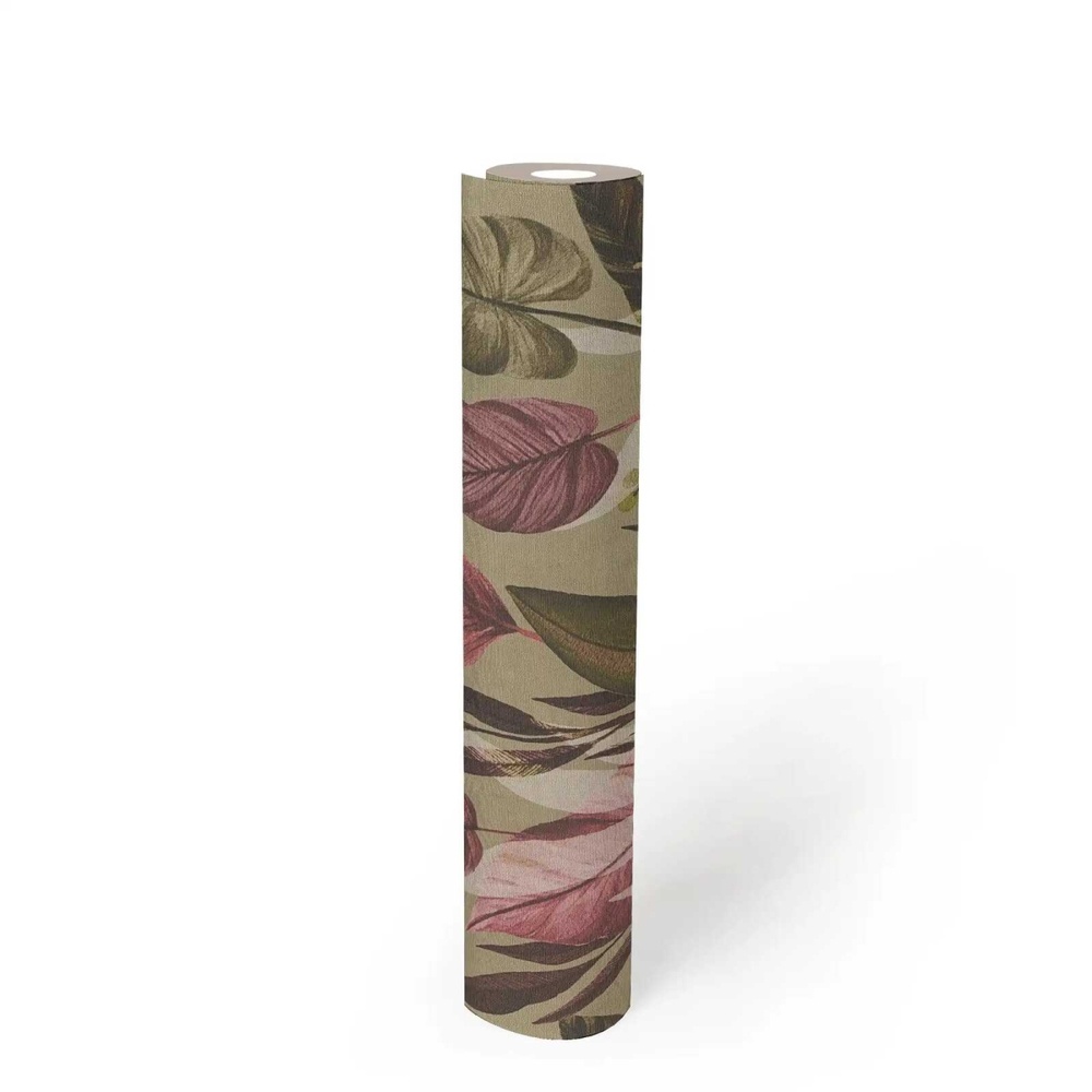 Tapeta na zeď ANNA and ANDREA, jungle fialová Tapeta na zeď ANNA and ANDREA, jungle fialová