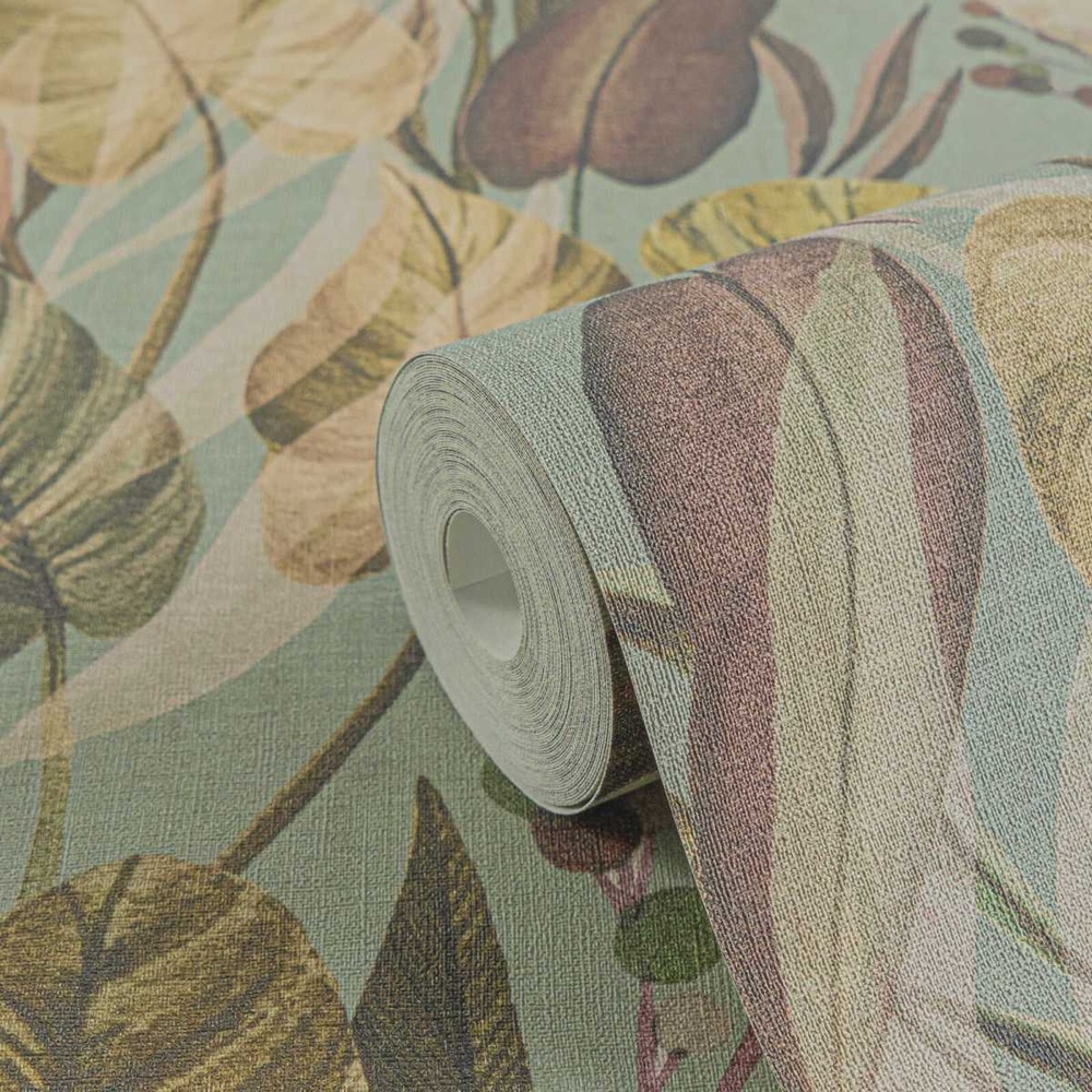 Tapeta na zeď ANNA and ANDREA, jungle hnědá Tapeta na zeď ANNA and ANDREA, jungle hnědá