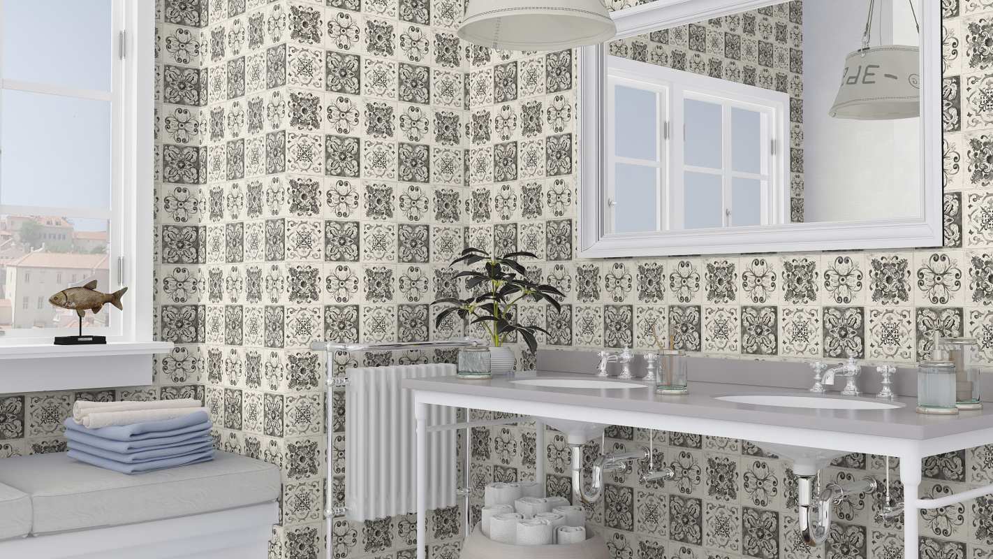 Обои rasch tiles more 819519