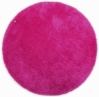 Koberce Tom Tailor Soft Uni tmavě růžová kruh
