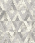 Tapeta Rasch Yucatán Vzor šedá stříbrná