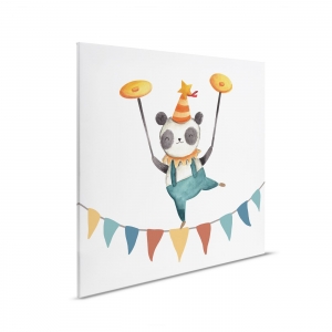 Dětský obraz na plátně Lilly and Luis Panda