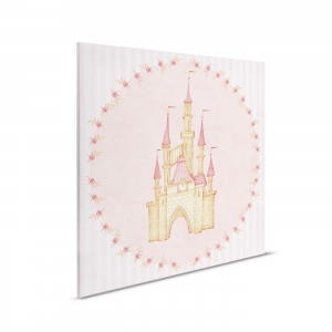 Dětský obraz na plátně Lilly & Luis – pohádkový zámek