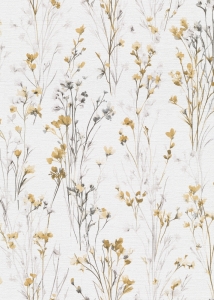 tapeta na zeď, Forest dreams, kvítí žlutá